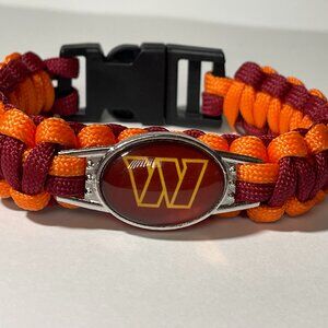 Washington Commanders NFL Paracord Bracelet NEW